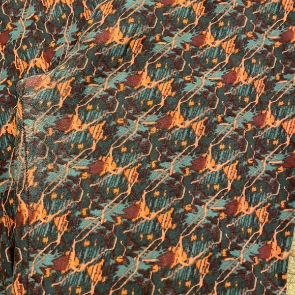 LuLaRoe leggings - muted colors (shades of blue and pink) - Picture 2 of 4